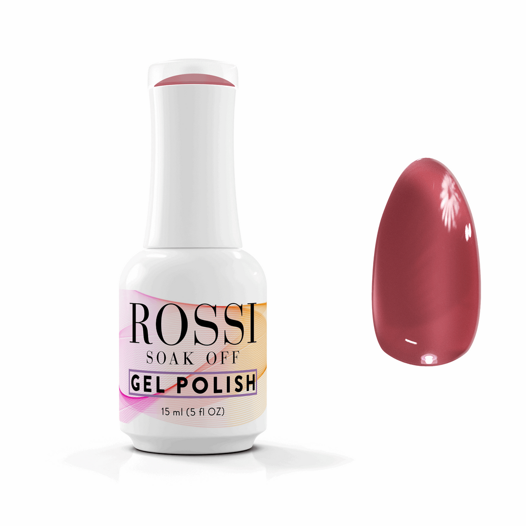 Ojă semipermanentă ROSSI Hema free - French Rose, 15 ml ROSSI Nails