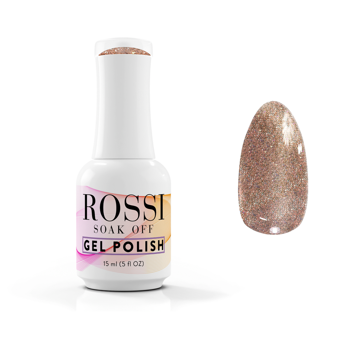 Ojă semipermanentă ROSSI Hema free - Nutcracker, 15 ml ROSSI Nails