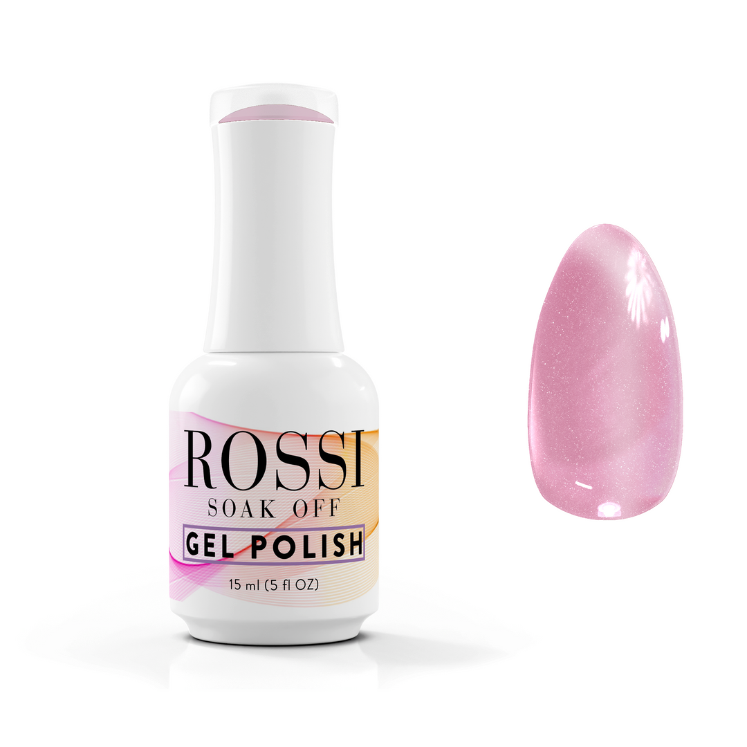 Ojă semipermanentă ROSSI Hema free - Pink Cupcake, 15 ml ROSSI Nails