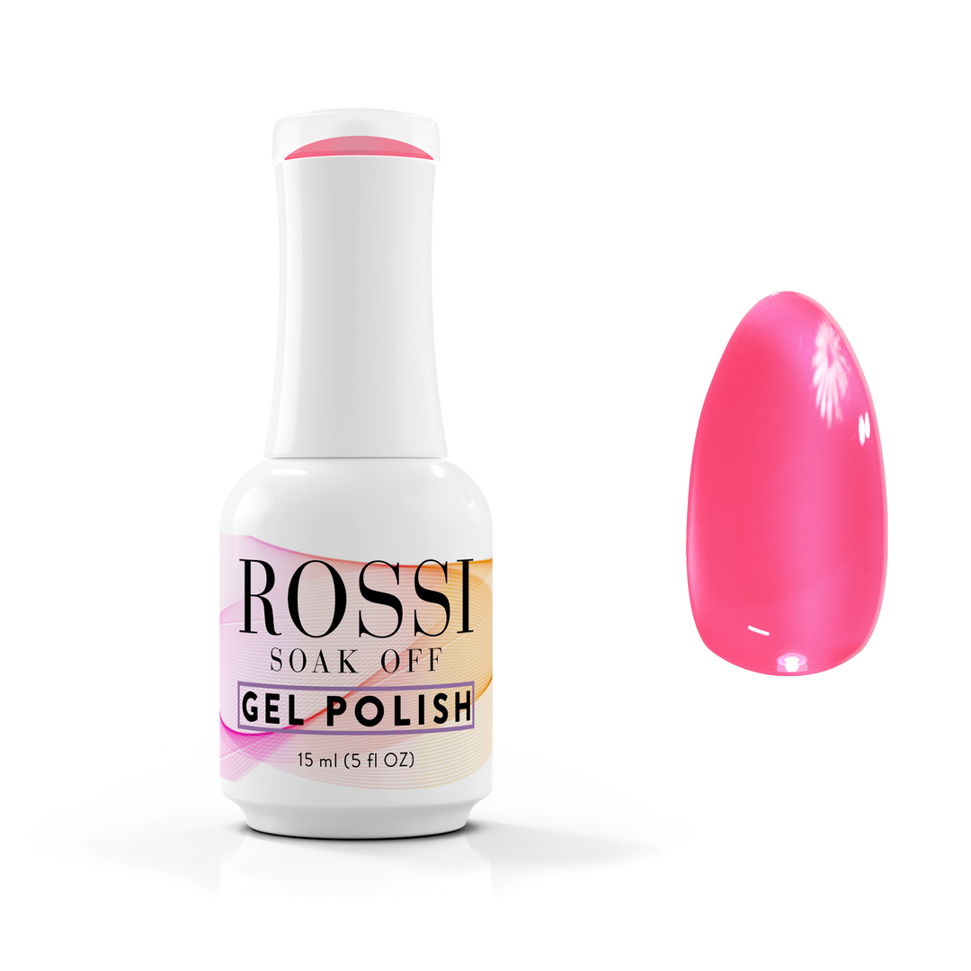 Ojă semipermanentă ROSSI Hema free - Pink-a-colada, 15 ml ROSSI Nails