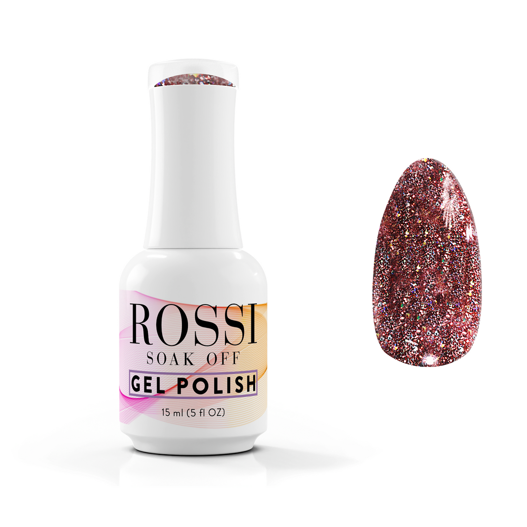 Ojă semipermanentă ROSSI Hema free - Pink Princess, 15 ml ROSSI Nails