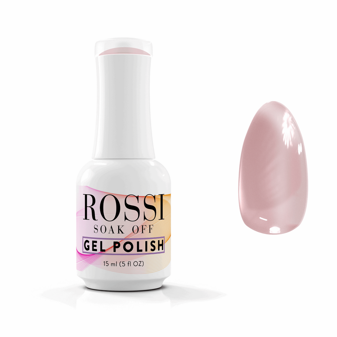 Ojă semipermanentă ROSSI Hema free - Dulce de Leche, 15 ml ROSSI Nails