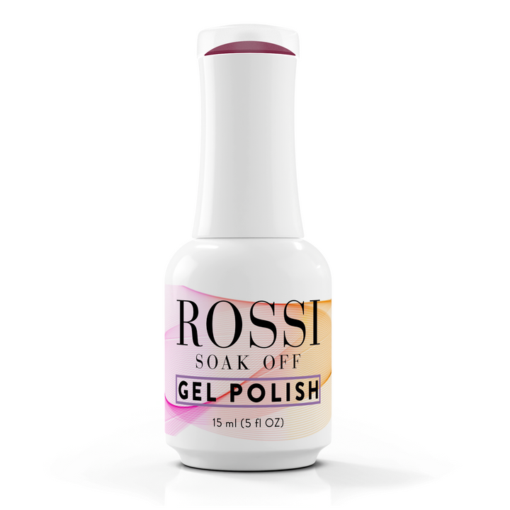 Ojă semipermanentă ROSSI Hema free - Red Velvet, 15 ml ROSSI Nails
