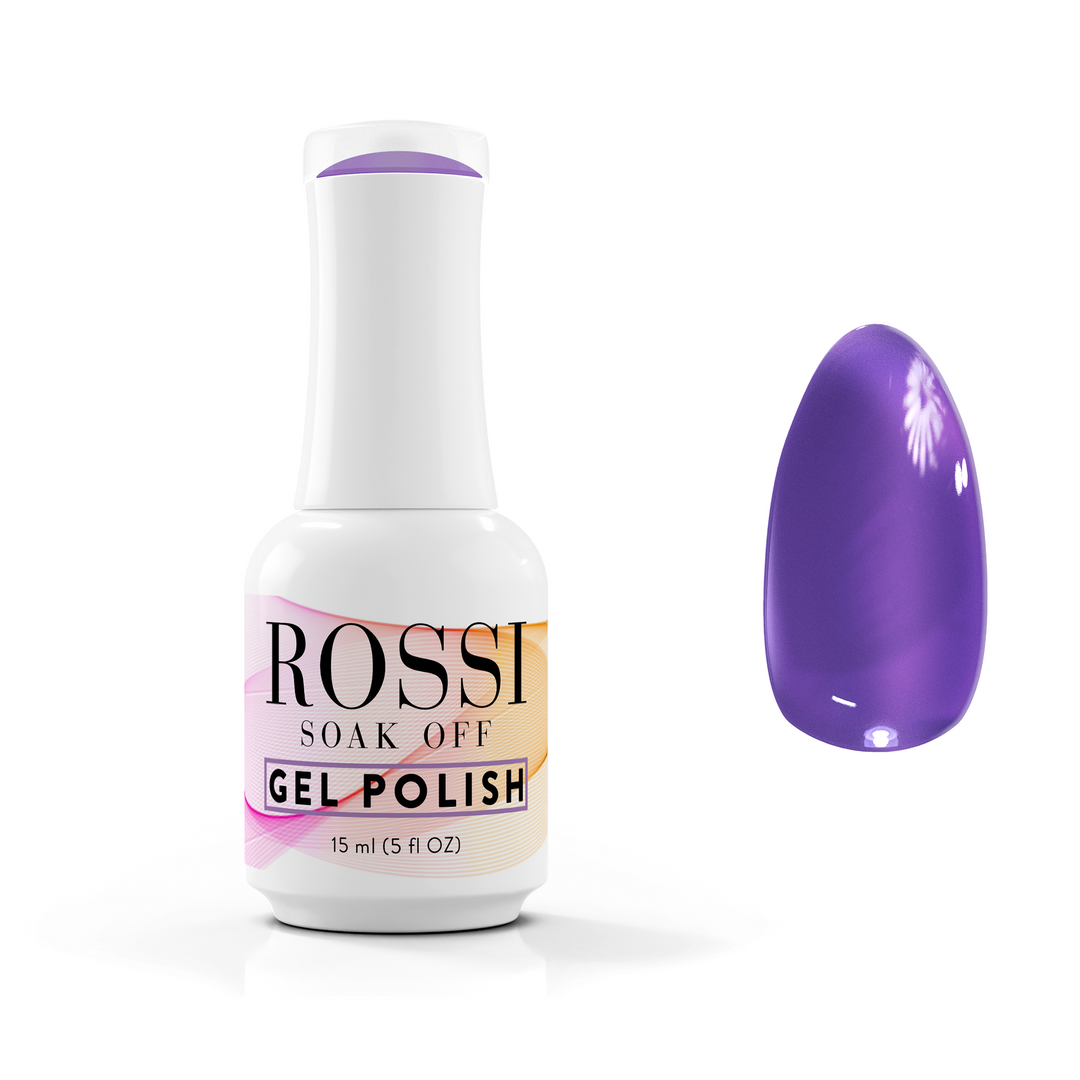 Ojă semipermanentă ROSSI Hema free - Purple Madness, 15 ml ROSSI Nails