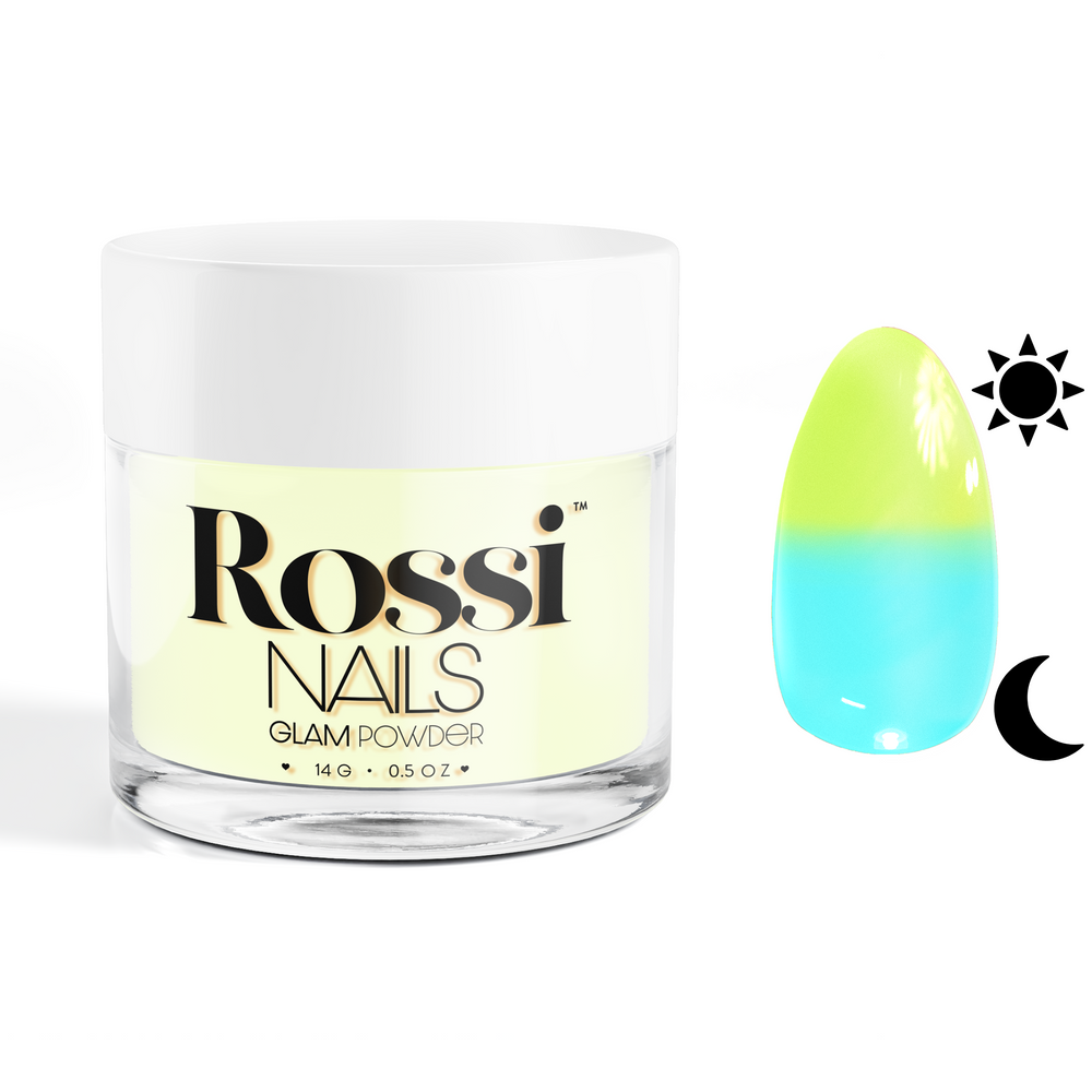 Pudră de unghii - Yellow Snap, 15g ROSSI Nails