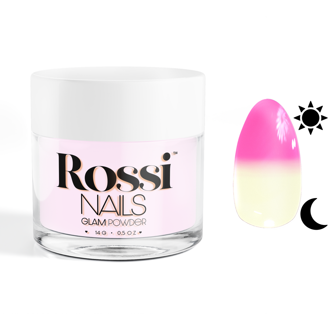 Pudră de unghii - Glow Getter, 15g ROSSI Nails