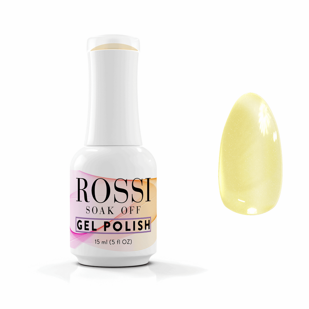 Ojă semipermanentă ROSSI Hema free - Golden Blush, 15 ml ROSSI Nails