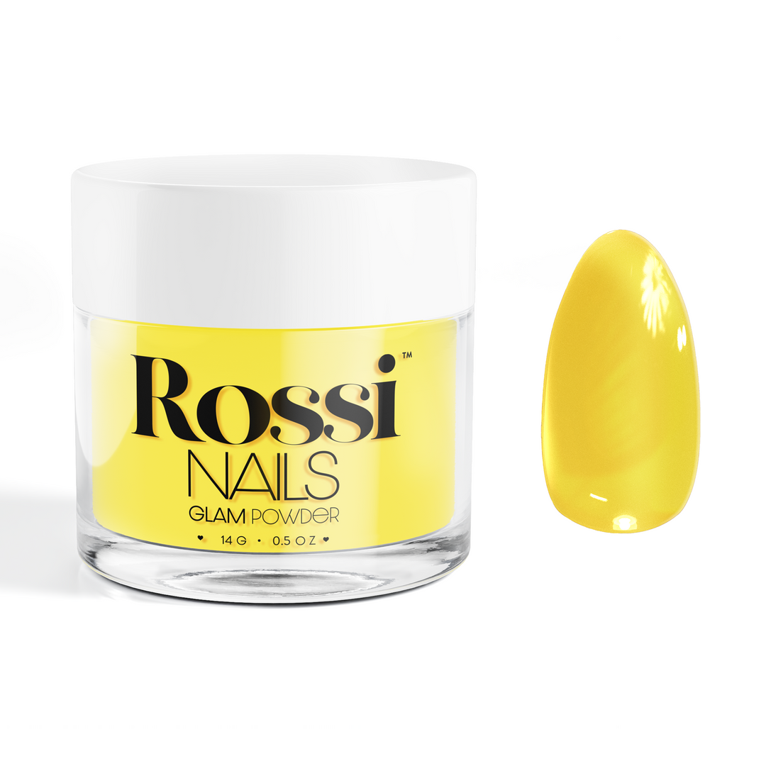 Pudră de unghii - Cool Lemon, 15g ROSSI Nails