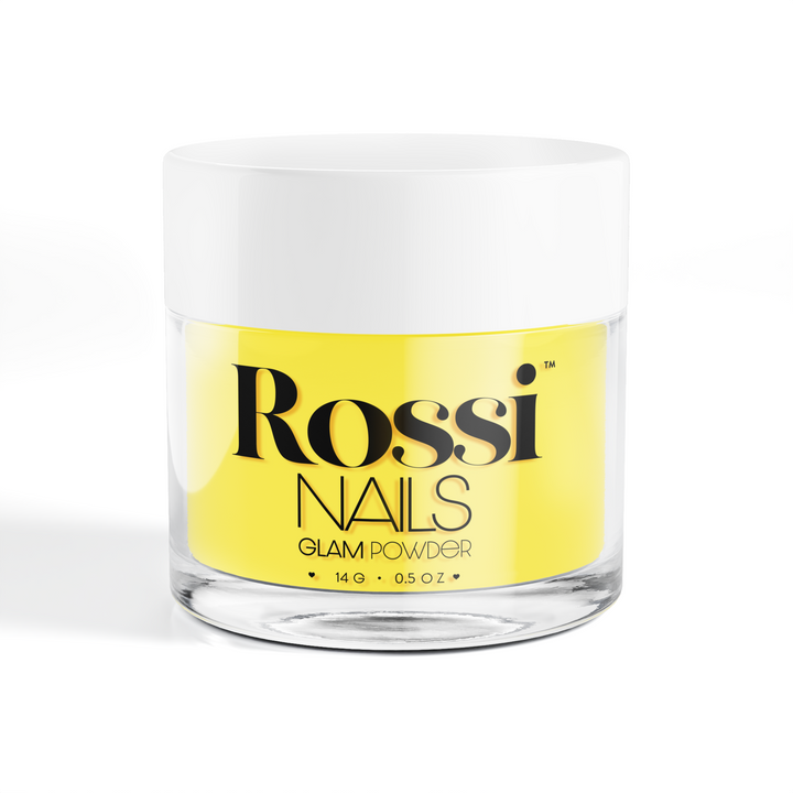 Pudră de unghii - Cool Lemon, 15g ROSSI Nails