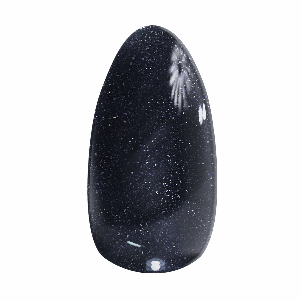Ojă semipermanentă ROSSI Hema free - Black Sapphire, 15 ml ROSSI Nails