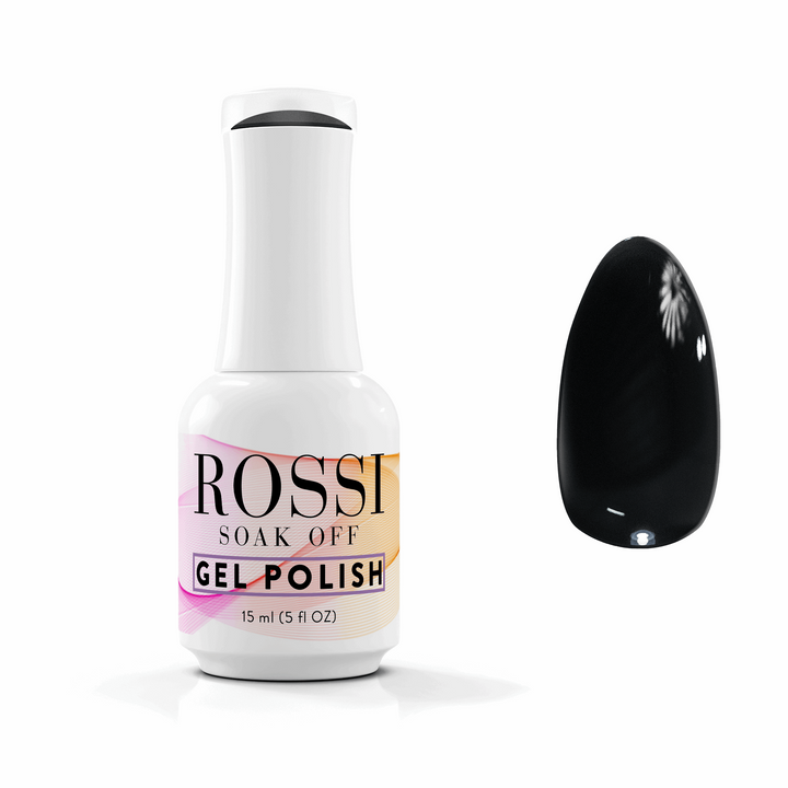 Ojă semipermanentă ROSSI Hema free - Caviar, 15 ml ROSSI Nails