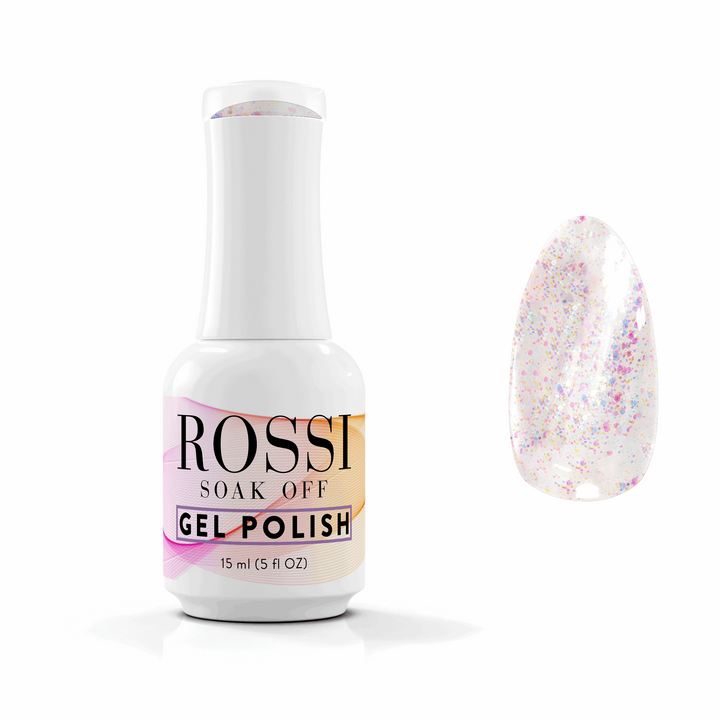 Ojă semipermanentă ROSSI Hema free - Let it Snow, 15 ml ROSSI Nails