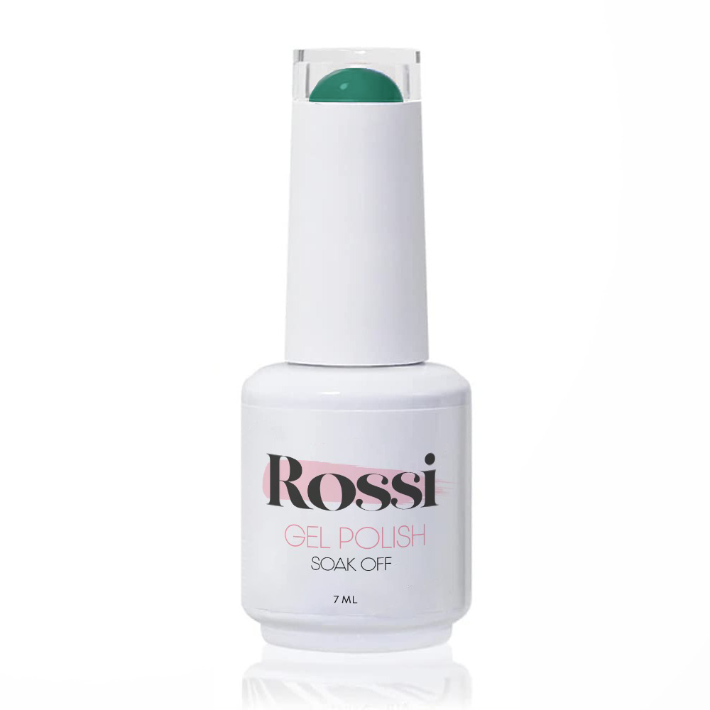 Ojă semipermanentă ROSSI Hema free - Dark Jade, 7 ml