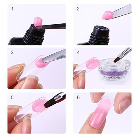 Starter kit Polygel - 3 culori la alegere ROSSI Nails
