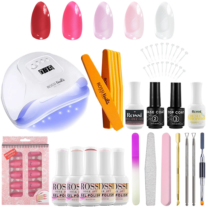 Kit Pro Ojă Semipermanentă ROSSI Nails