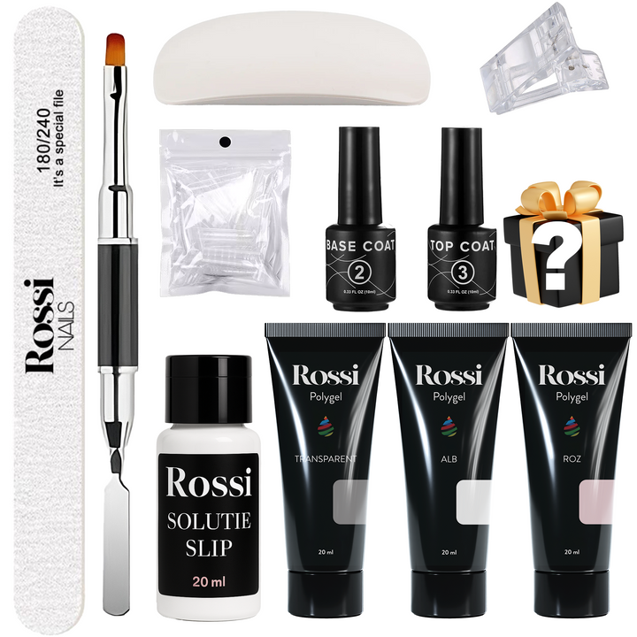 Starter kit Polygel - 3 culori
