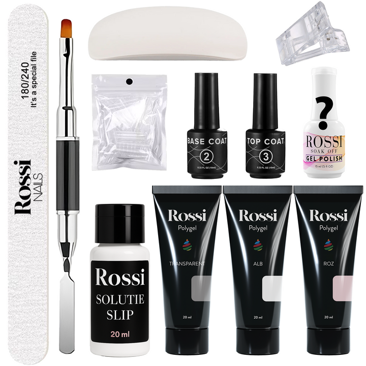 Starter kit Polygel - 3 culori