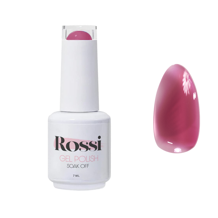 Ojă semipermanentă ROSSI Hema free - Snow White, 7 ml