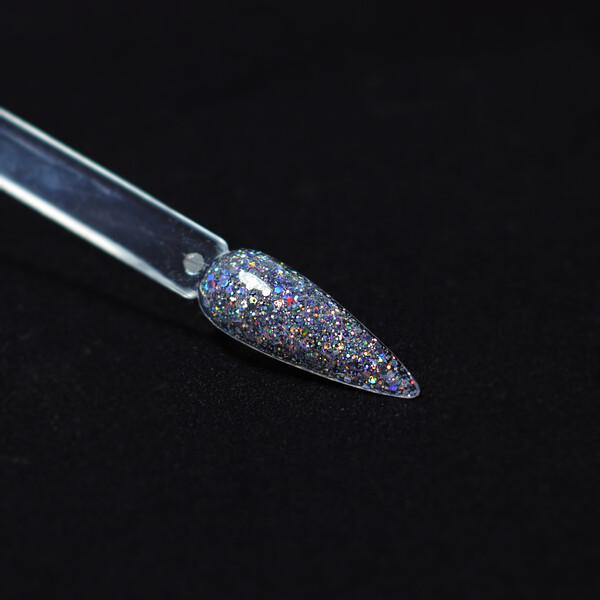 Polygel Rossi - Silver Glitter, 15 ml ROSSI Nails