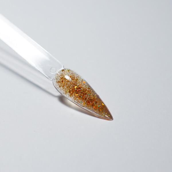 Polygel Rossi - Gold Glitter, 15 ml ROSSI Nails