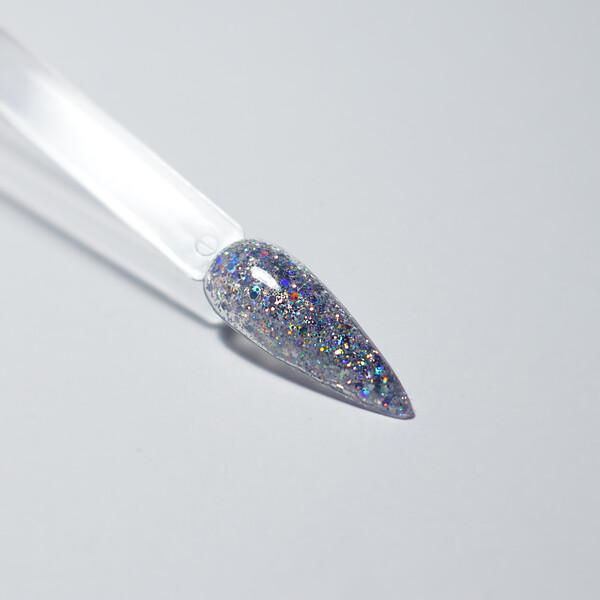 Polygel Rossi - Silver Glitter, 15 ml ROSSI Nails